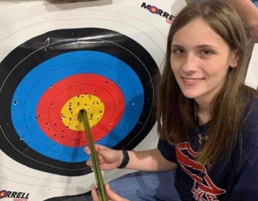 Leake Academy senior Maggie Alexander placed 9th out of 3,000 participants in the AIMS Archery All Star Meet recently. This was quite an accomplishment in such a huge number of competitors. Congratulations!